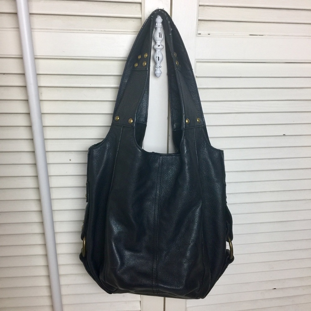 ***FLASH SALE!!!*** JOES BLACK LEATHER PURSE - Picture 2 of 8